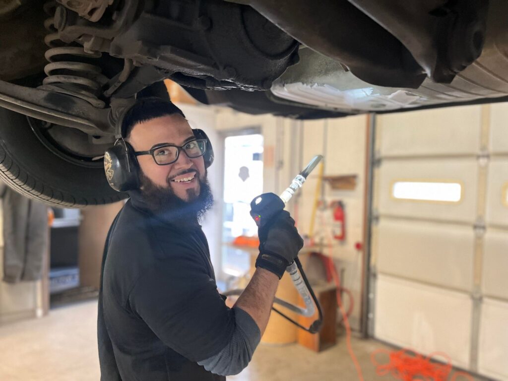 Brian Stoerzinger Jr dry ice cleaning.